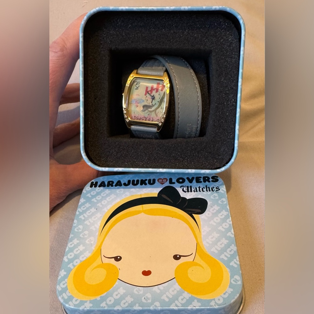 Harajuku Lovers Angel Double Strap Watch